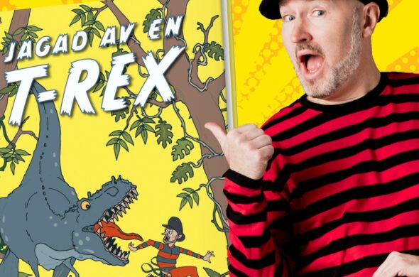 Carl-Otto Johansson, Pappa Kapsyl, och hans bok Jagad av en T-rex