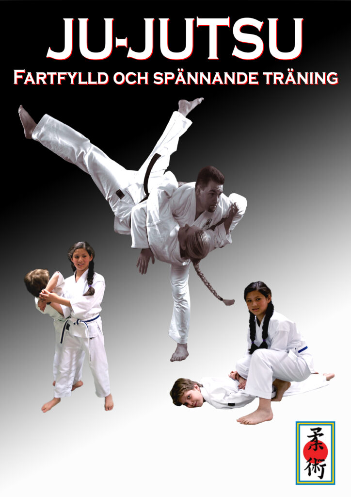 Ju-Jutsu, affisch som visar olika grepp.